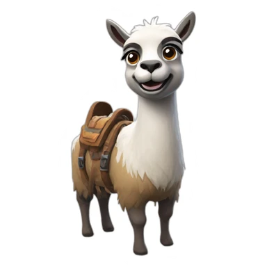 Lama fortnite sticker
