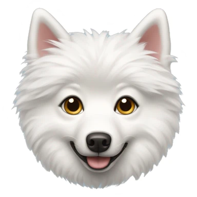 American Eskimo dog  sticker