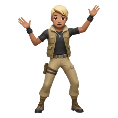 67 Fortnite emote sticker