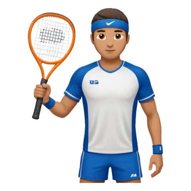 padel player latino sticker