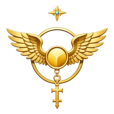 Archangel's emblem holy sticker