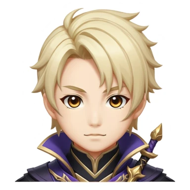 Genshin Impact character sticker