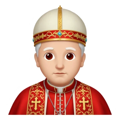 Pope Leo with Mozetta sticker