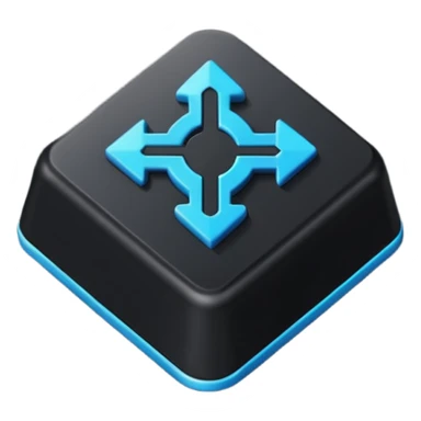 top arrow keybord caps sticker