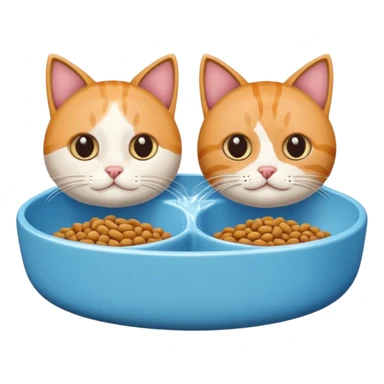 1 Cat's Food and Water sticker
