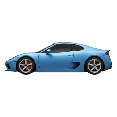 sport car, right side sticker