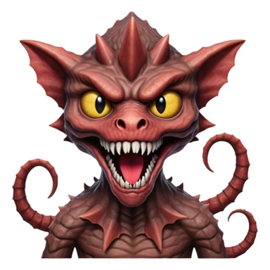  a demogorgon stranger things sticker