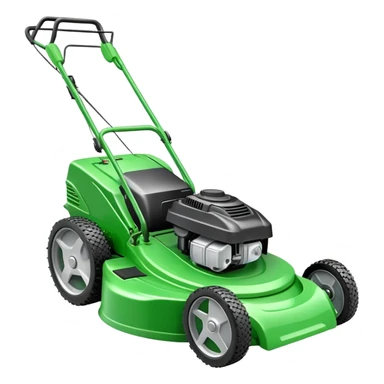 Lawn mower sticker