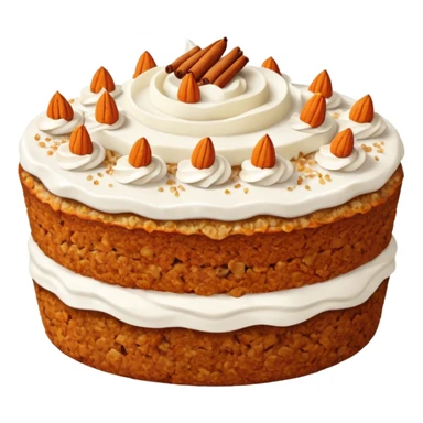 carrot cake oats sticker