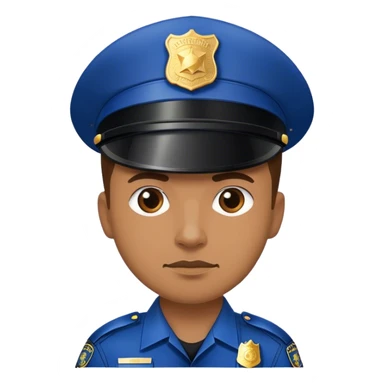 Police man  sticker
