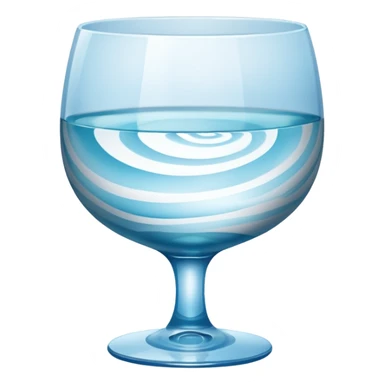 1 Baijiu cup, glass texture, light blue wine sticker