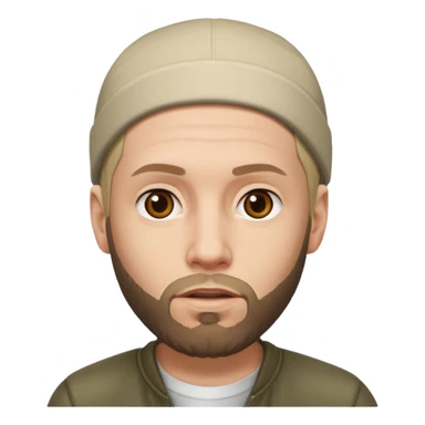 Eminem с брродой sticker