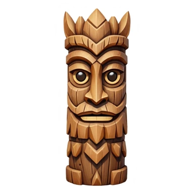 fantasy magic totem low poly sticker