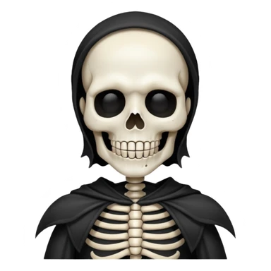 Happy Friday the 13th Skelton  sticker