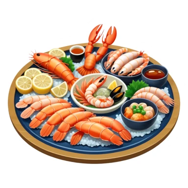 japanese seafood  sticker