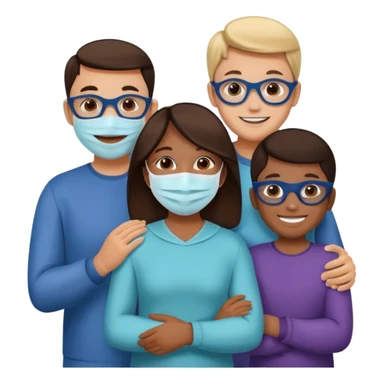 Family precaution sticker