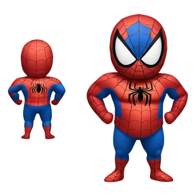 Fat Spider-Man sticker