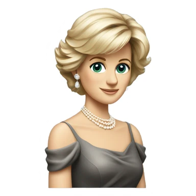 princess diana sticker