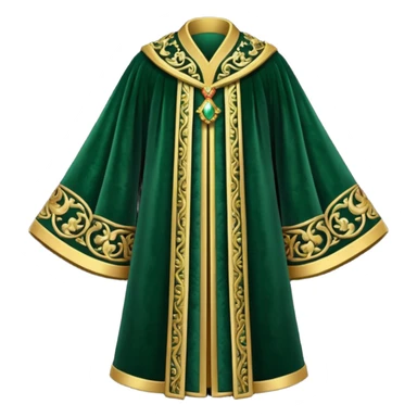 dark green Royal Robes sticker