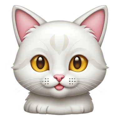 белая Кошка sticker