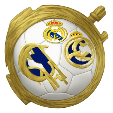 real madrid escudo futbol sticker