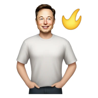 satranç oynayan elon musk sticker
