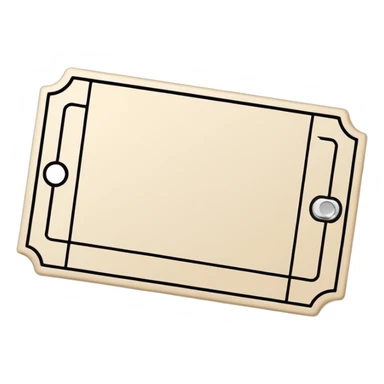 generate me a ticket png sticker