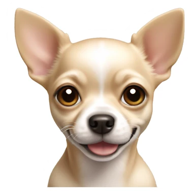Puppy chihuahua beige sticker