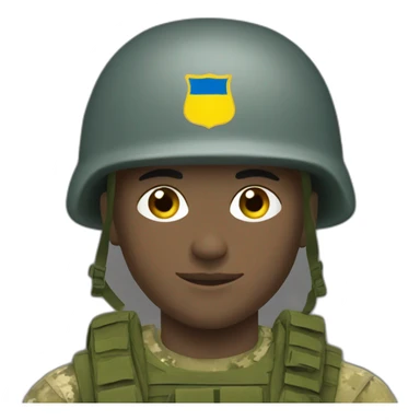 ukraine soldier sticker