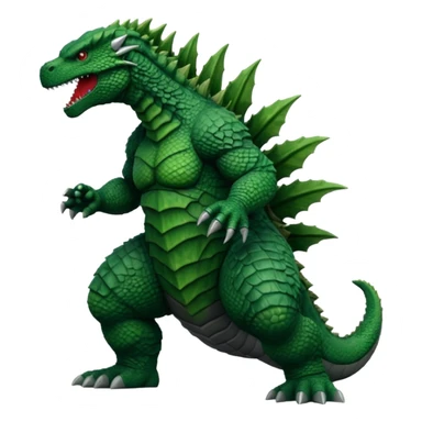 godzilla vs rk zilla sticker