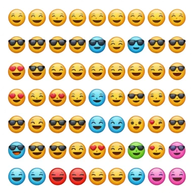 Aesthestic emoji sticker