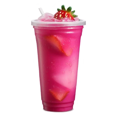Dunkin’ Strawberry Dragonfruit Refresher sticker