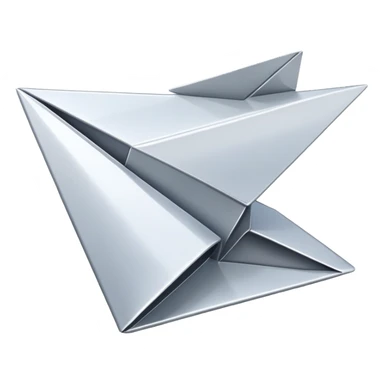 Share button with flying paper airplane sticker