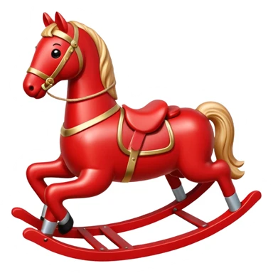 red Rocking Horse sticker