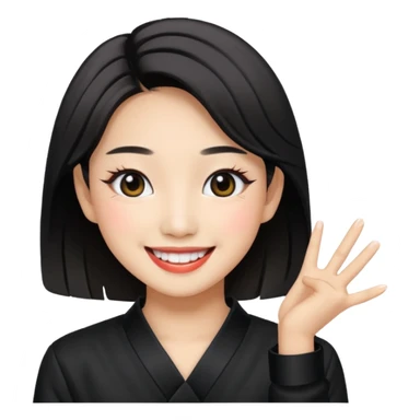 Une star de k pop sticker