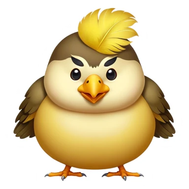 Fat Kim jong-un but he’s a bird sticker