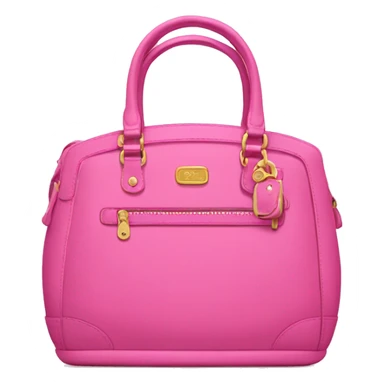 Pink coach purse sticker