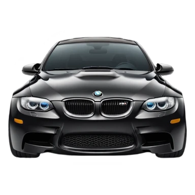 black bmw m3 sticker