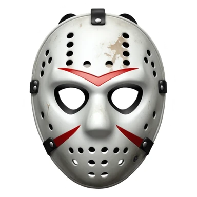 Jason hockey mask sticker