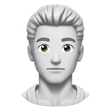 ken from street fighter anime sticker