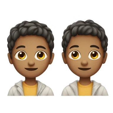 boy child twin sticker