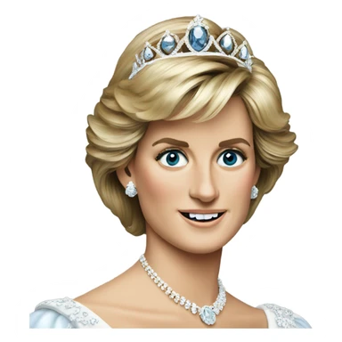 Princess diana sticker