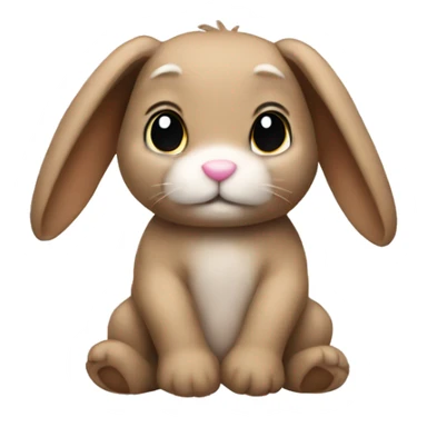 Bunny teddy  sticker