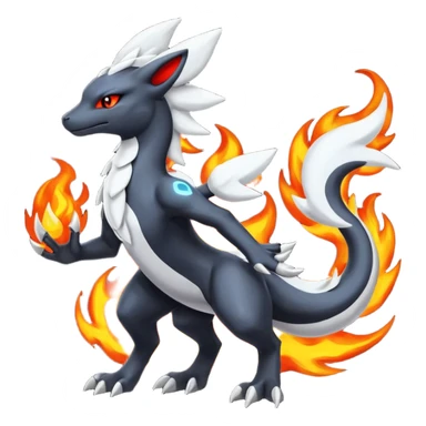 Salandit-Reshiram-Umbreon-Silvally-fusion (full body) sticker