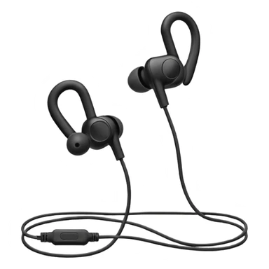 old wired earphones sticker