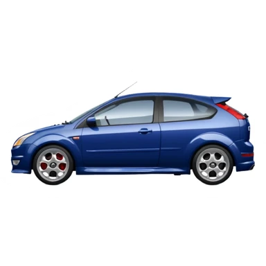 2005 dark blue ford focus st sticker