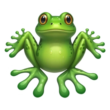 Patita de rana  sticker