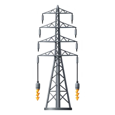 high voltage pole sticker