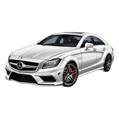 Mercedes cls 63 sticker