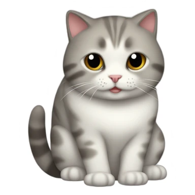 Gato pitufo sticker